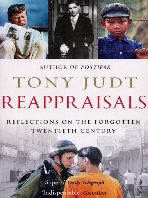 Title details for Reappraisals by Tony Judt - Available